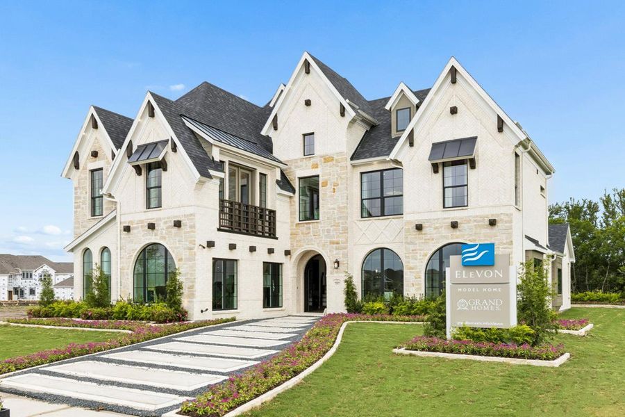 Front exterior of a home in the Creekside at Elevon community, located in Lavon, TX (Image 6). Front exterior of a home in the Creekside at Elevon community, located in Lavon, TX (Image 6).