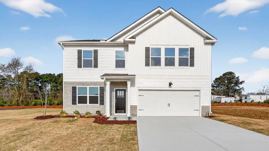 Front exterior of a home in the Cross Creek community, located in Spring Lake, NC (Image 1). Front exterior of a home in the Cross Creek community, located in Spring Lake, NC (Image 1).