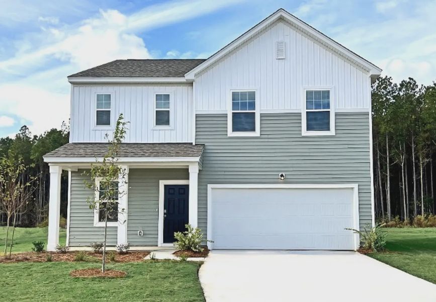 Front exterior of a home in the Cardinal Woods community, located in Nashville, NC (Image 9). Front exterior of a home in the Cardinal Woods community, located in Nashville, NC (Image 9).