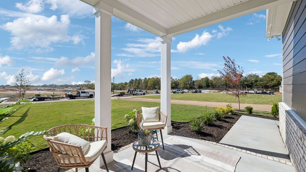 Exterior details of a home in Harvest Point, Spring Hill (Image 18).