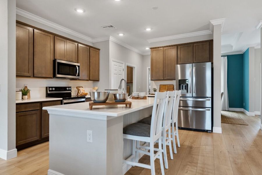 Furnished interior in a model home at Cape Coral in Cape Coral (Image 7).