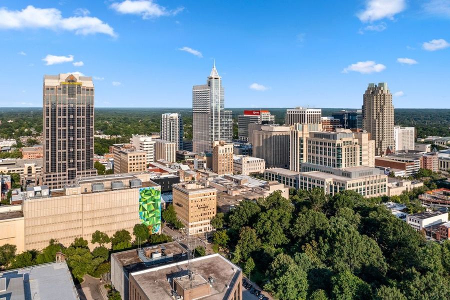 Raleigh skyline