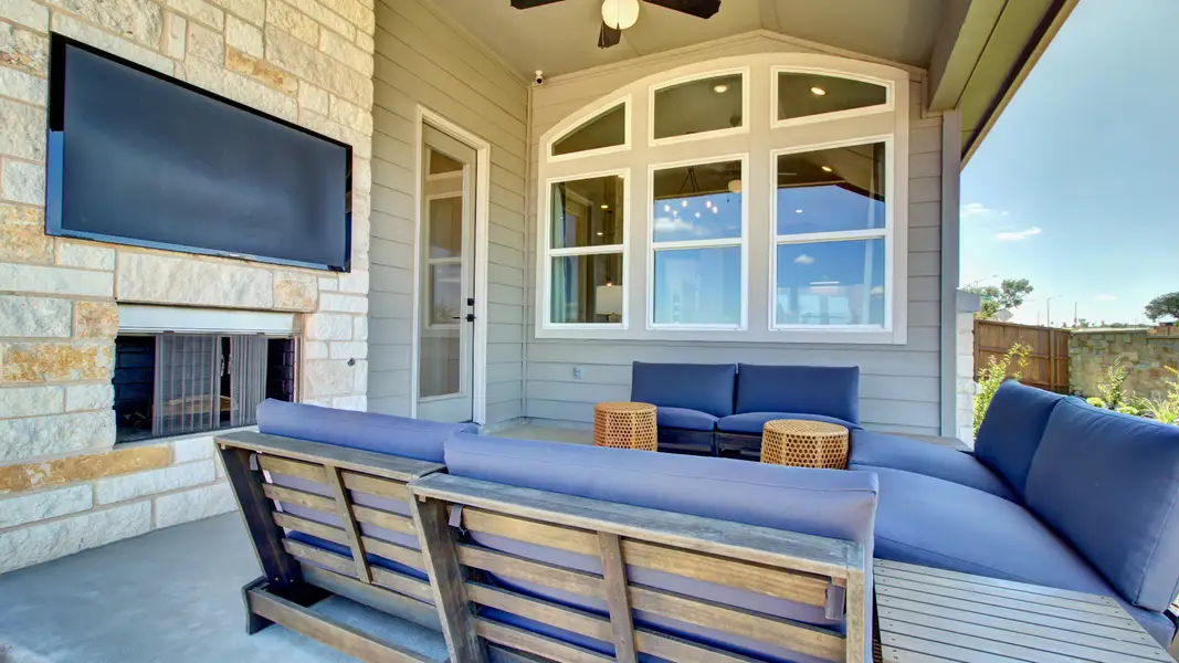 Exterior details of a home in Veramendi, New Braunfels (Image 3).