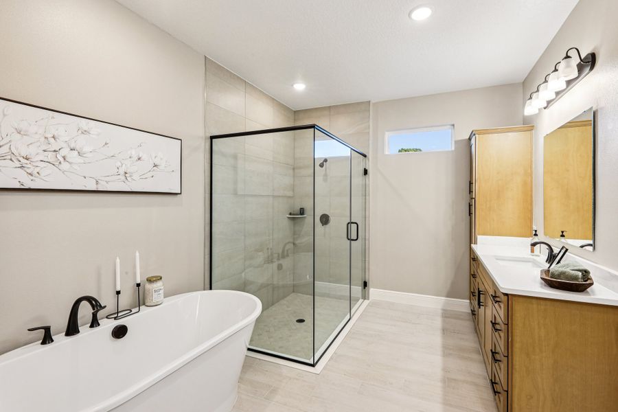 Furnished interior in a model home at Eagle Crest in Grant-Valkaria (Image 8).