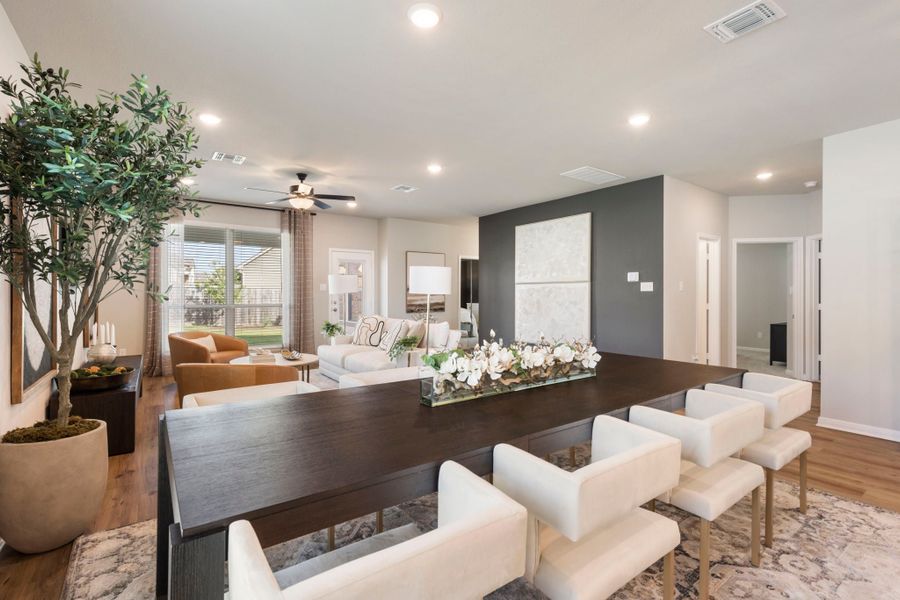Furnished interior in a model home at Northgate in Temple (Image 14). Furnished interior in a model home at Northgate in Temple (Image 14).