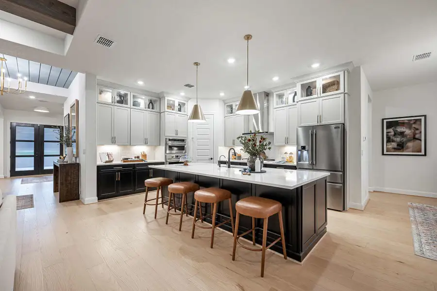 Furnished interior in a model home at Thornebrook in Bulverde (Image 5). Furnished interior in a model home at Thornebrook in Bulverde (Image 5).