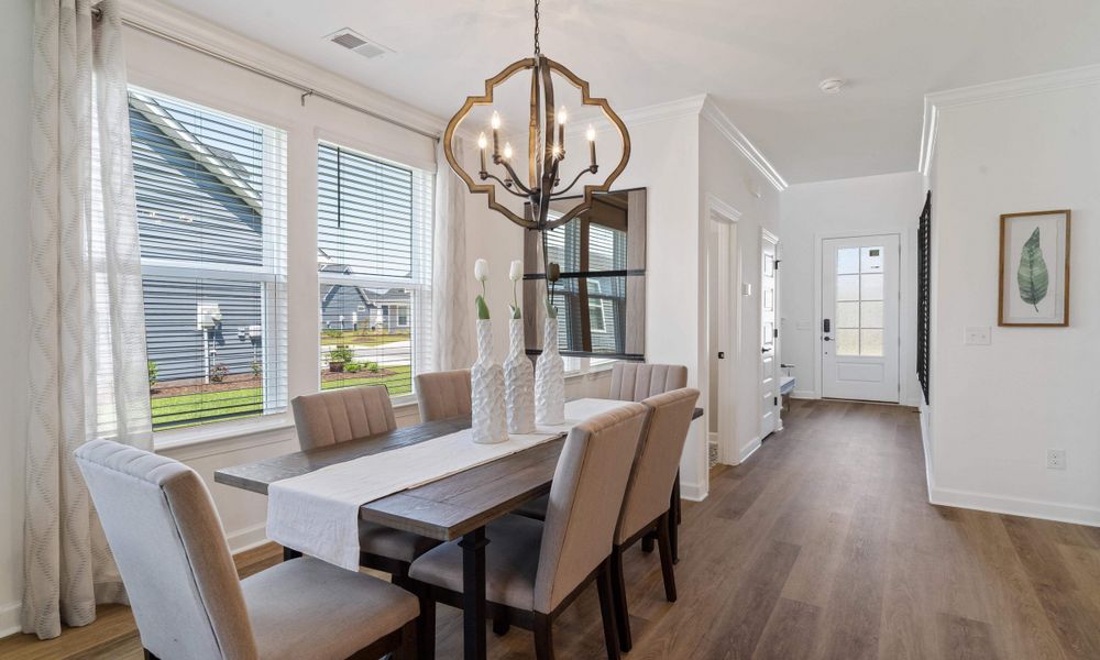 Furnished interior in a model home at Bridgewater - Shorehaven Village in Little River (Image 33).