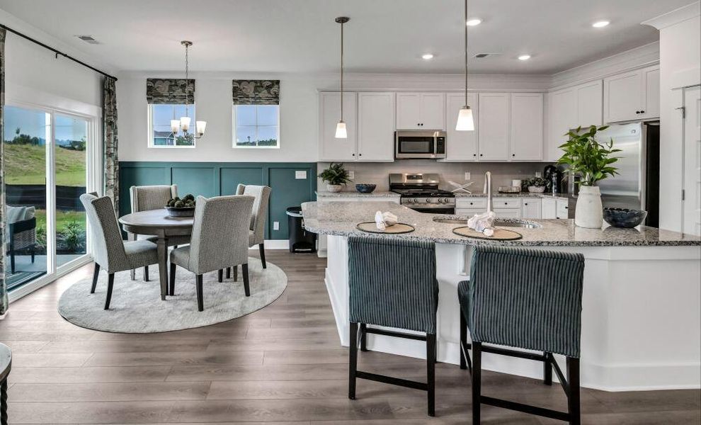 Furnished interior in a model home at Ferry Grove in Lexington (Image 13).