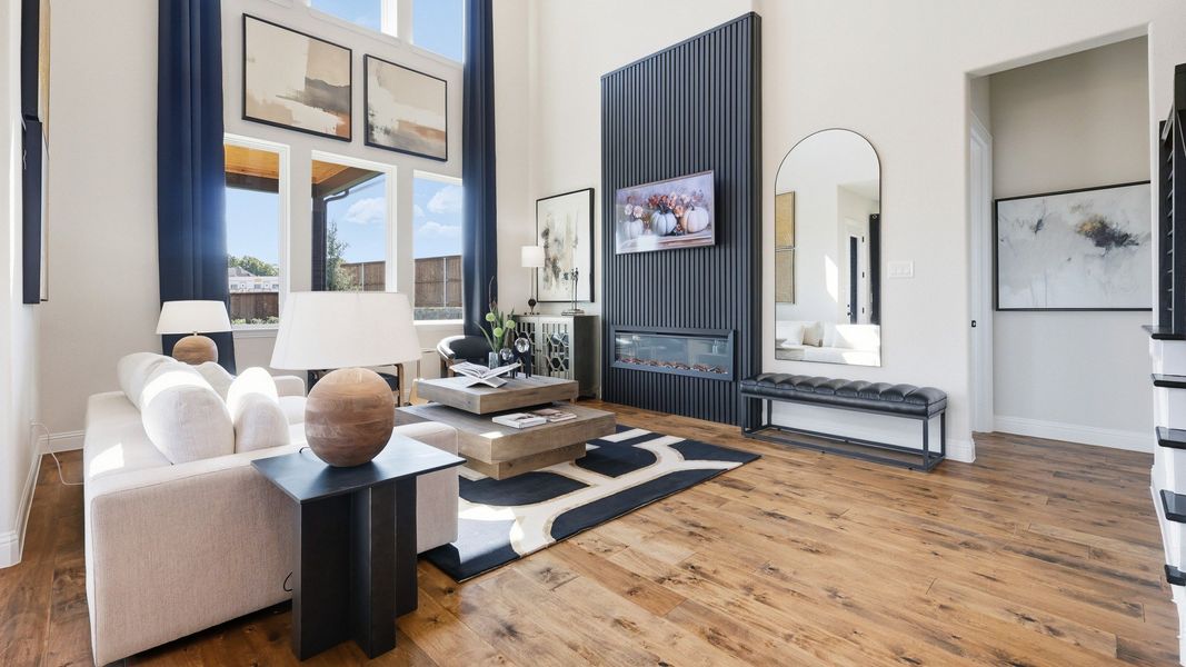 Furnished interior in a model home at Taylor Estates in Corinth (Image 13). Furnished interior in a model home at Taylor Estates in Corinth (Image 13).