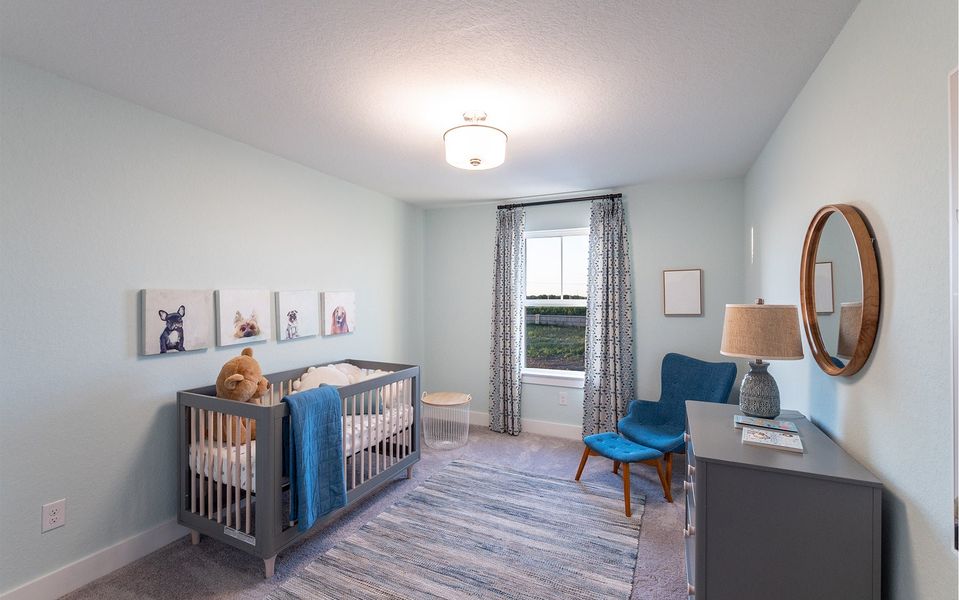 Furnished interior in a model home at Brush Creek in Fairview (Image 16). Furnished interior in a model home at Brush Creek in Fairview (Image 16).