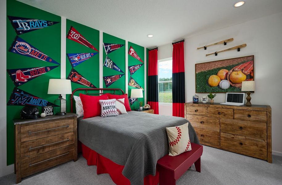 Furnished interior in a model home at Summerbrooke in Mount Dora (Image 26).