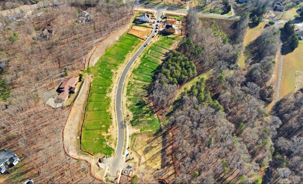 Site preparation and early development at Caldwell Forest in Charlotte, NC (Image 14).