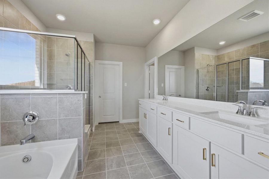 Furnished interior in a model home at The Preserve in Sherman (Image 9). Furnished interior in a model home at The Preserve in Sherman (Image 9).