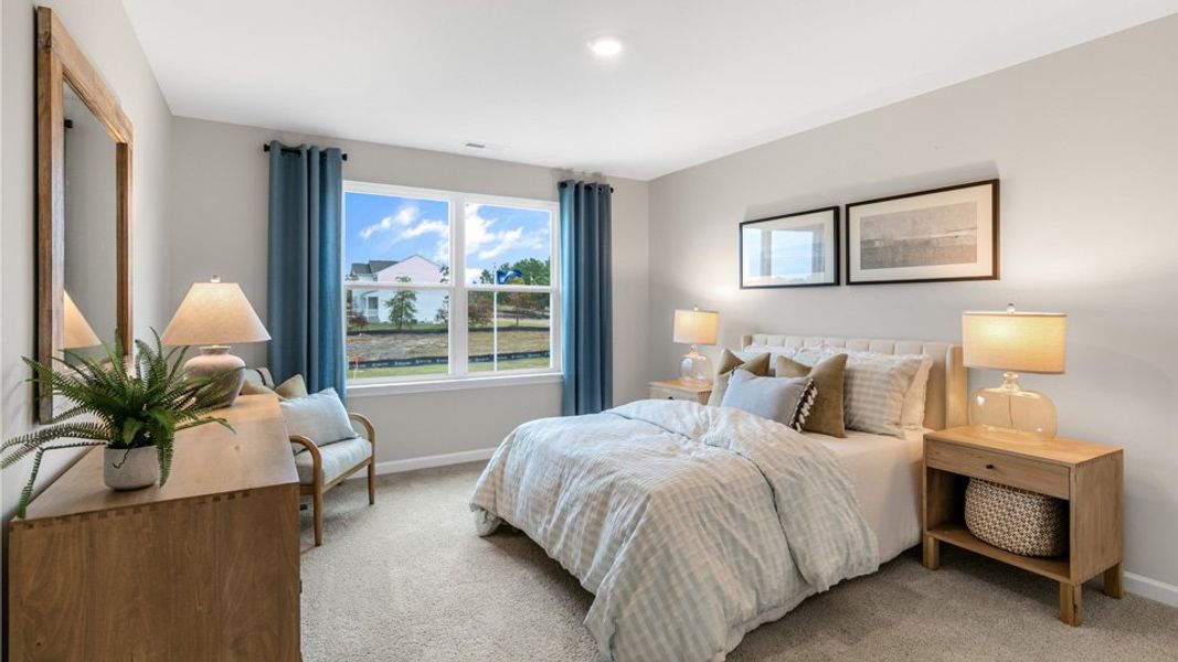 Furnished interior in a model home at Mason Ridge in Spring Lake (Image 28).