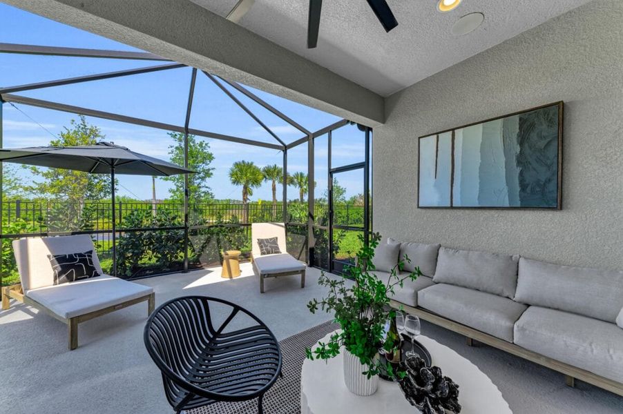 Exterior details of a home in Reflection Villas at Watercolor Place, Bradenton (Image 48).