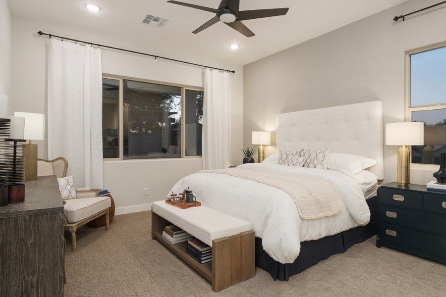 Furnished interior in a model home at Stonefield in Surprise (Image 30).