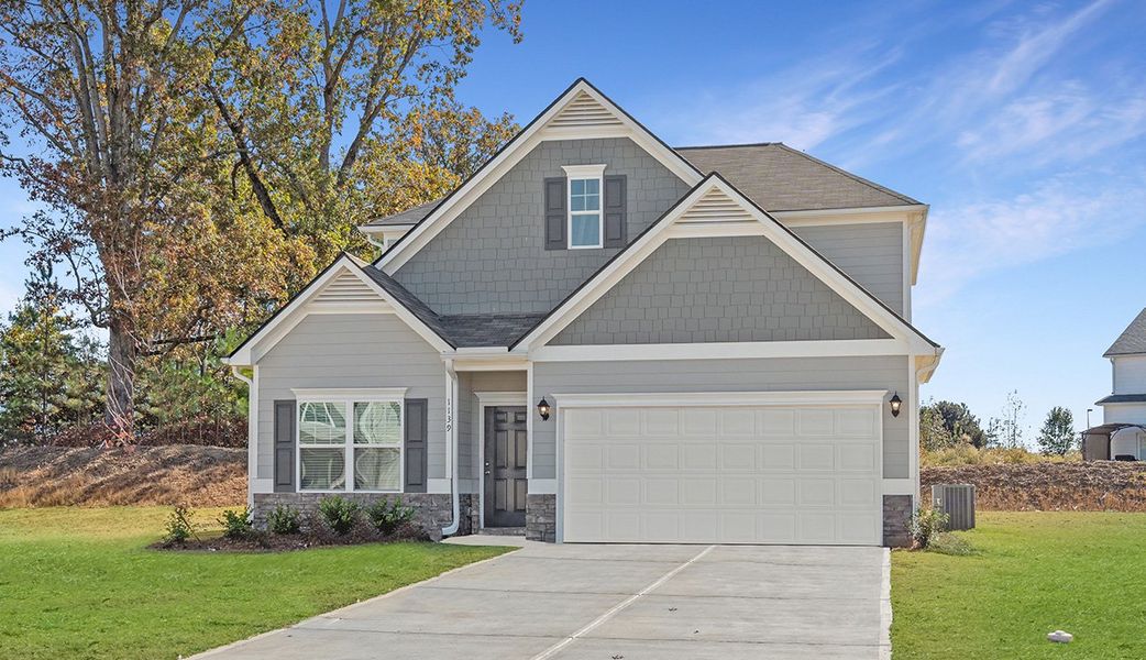 Front exterior of a home in the The Groves at Chapel Hill community, located in Chapel Hill, TN (Image 12). Front exterior of a home in the The Groves at Chapel Hill community, located in Chapel Hill, TN (Image 12).