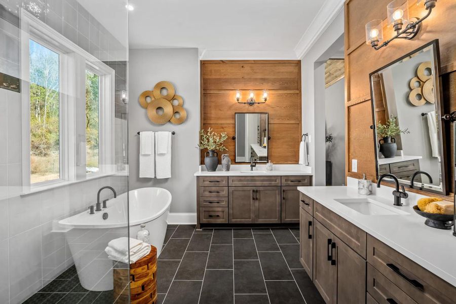 The Belvidere Primary Bath The Belvidere Primary Bath