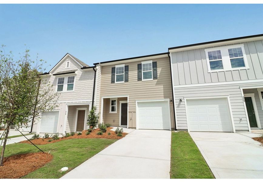 Front exterior of a home in the The Emery community, located in Villa Rica, GA (Image 1). Front exterior of a home in the The Emery community, located in Villa Rica, GA (Image 1).