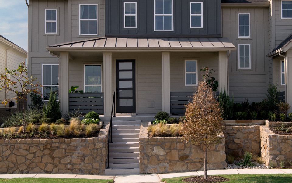 Front exterior of a home in the Harvest 35s community, located in Argyle, TX (Image 14).