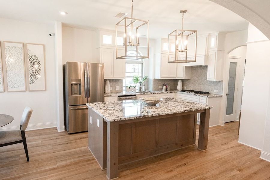 Furnished interior in a model home at Dove Chase in Mansfield (Image 16).
