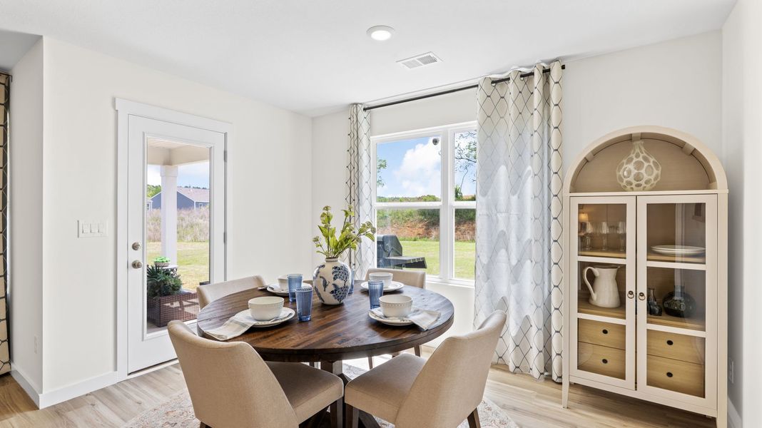 Furnished interior in a model home at Prairie Pass Express in Apison (Image 19).