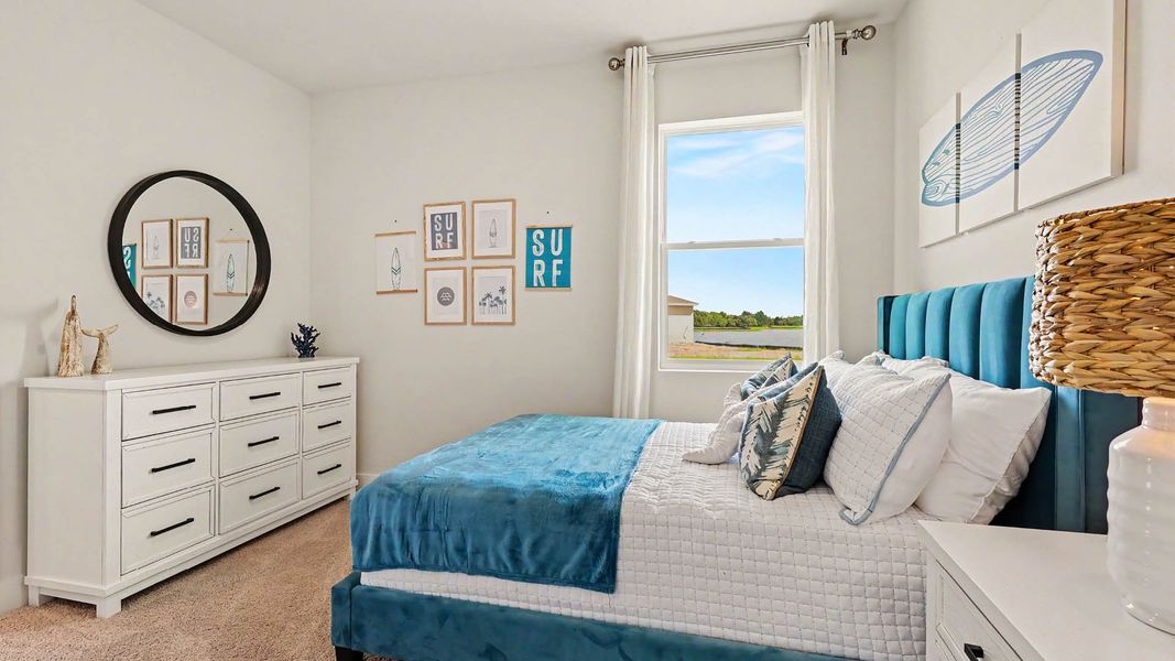 Furnished interior in a model home at Harbor Lake Estates in Titusville (Image 25). Furnished interior in a model home at Harbor Lake Estates in Titusville (Image 25).