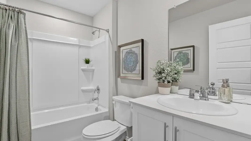 Furnished interior in a model home at Somerset in Hillsboro (Image 26). Furnished interior in a model home at Somerset in Hillsboro (Image 26).