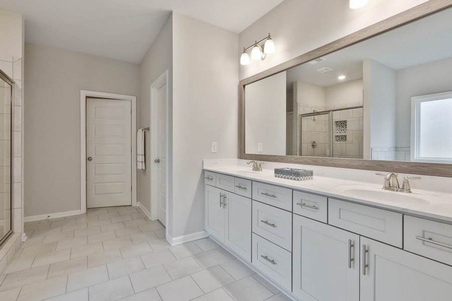 Furnished interior in a model home at Wimberly Estates in Newnan (Image 21). Furnished interior in a model home at Wimberly Estates in Newnan (Image 21).