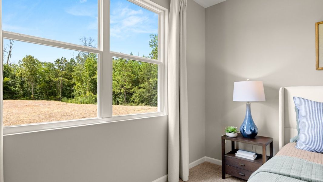 Furnished interior in a model home at Northberry in Rome (Image 40).