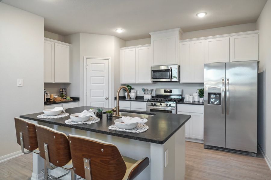 Granger Pines Model Home - Kitchen Granger Pines Model Home - Kitchen
