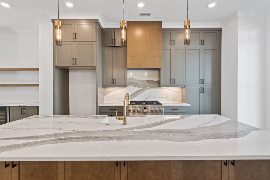 Furnished interior in a model home at Byers Park in Alpharetta (Image 14). Furnished interior in a model home at Byers Park in Alpharetta (Image 14).