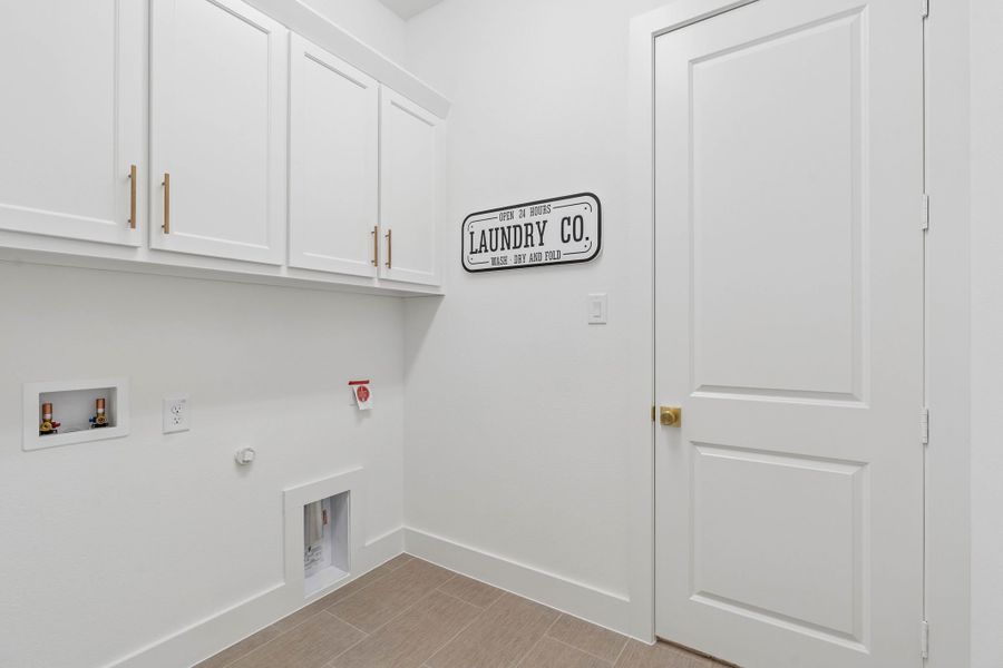 Functional Laundry Room with Storage Cabinets Functional Laundry Room with Storage Cabinets
