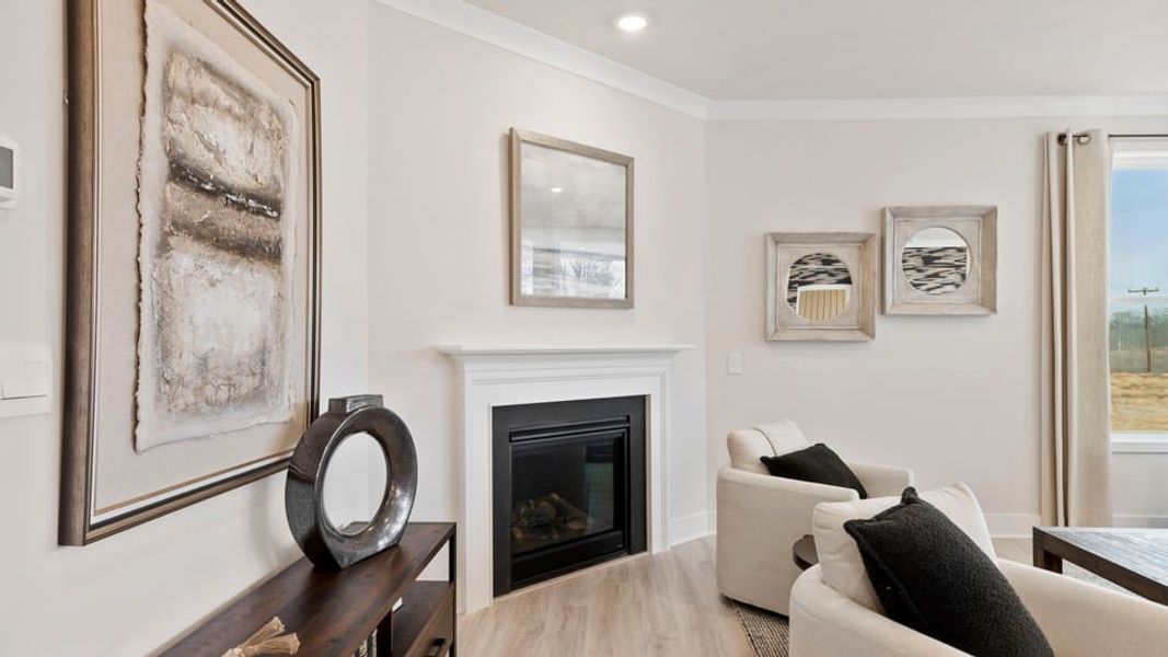 Furnished interior in a model home at Cottonwood Ridge in Piedmont (Image 25).