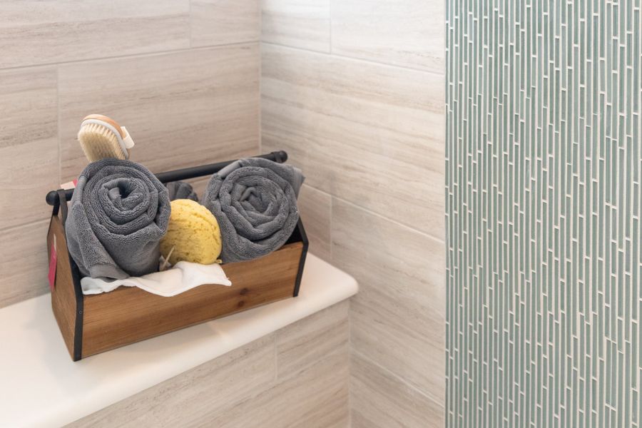 Close-up of interior finishes in a home at The Gables, Moyock (Image 62).