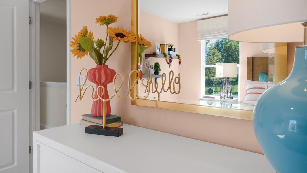 Close-up of interior finishes in a home at Old Fields, Haw River (Image 42).