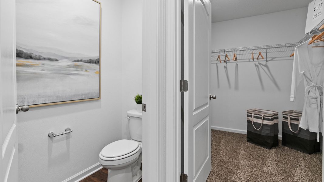 Furnished interior in a model home at Canopy Oaks in Kingsland (Image 11).