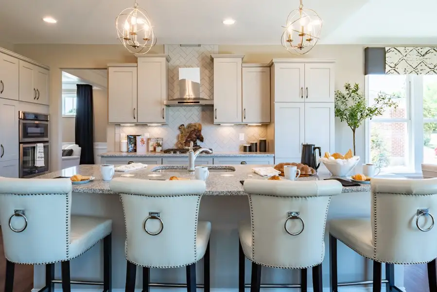 Furnished interior in a model home at Brookshale in Cumming (Image 6).