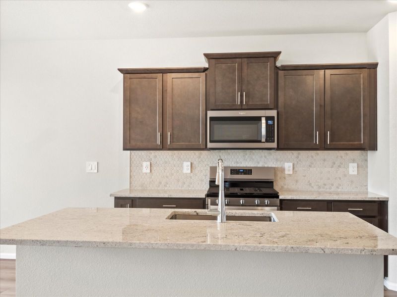 Cherry Creek floorplan interior image taken at a Meritage Homes community in Windsor, CO.