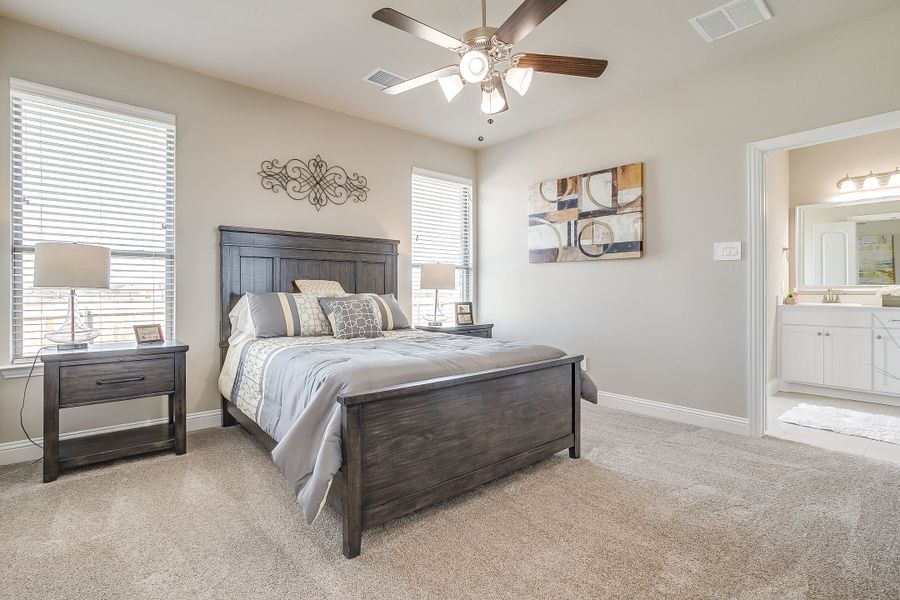 Furnished interior in a model home at Summerwood in Red Oak (Image 27). Furnished interior in a model home at Summerwood in Red Oak (Image 27).