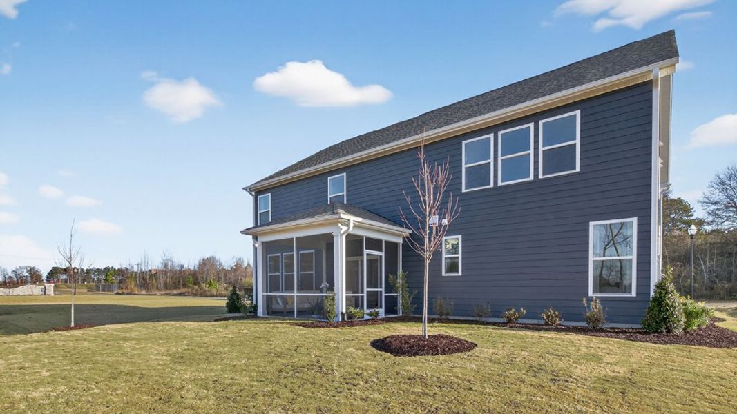 Exterior details of a home in The Grove at Winston Pointe, Clayton (Image 14).
