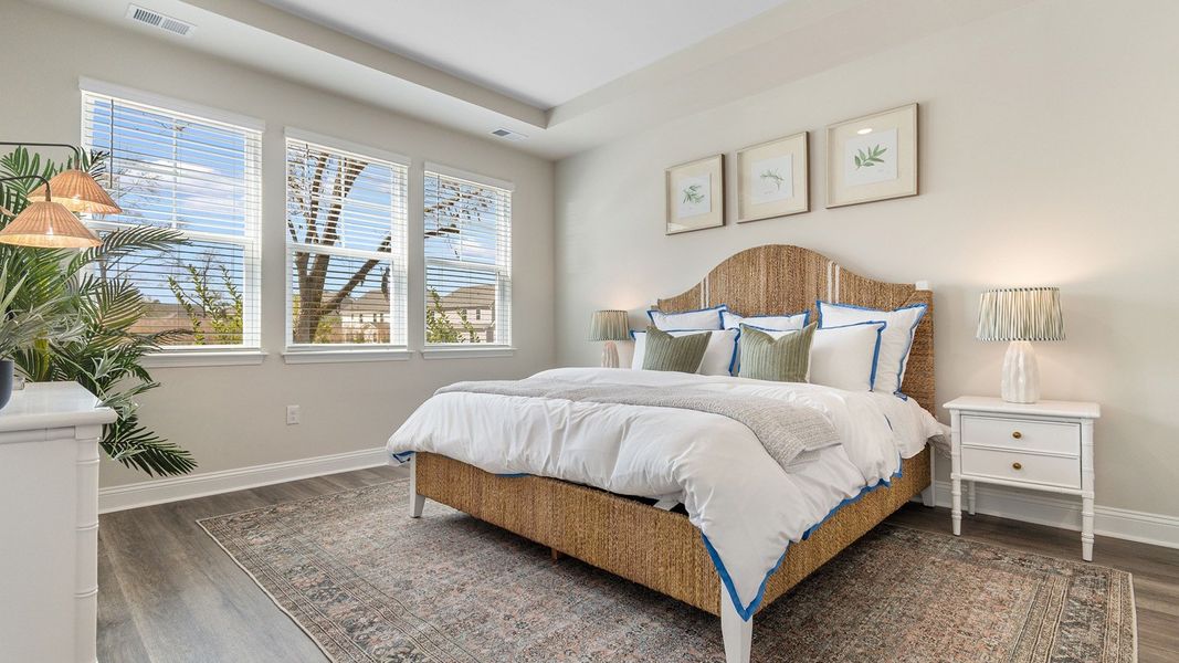 Furnished interior in a model home at The Bluffs at Mill Creek in Florence (Image 21).