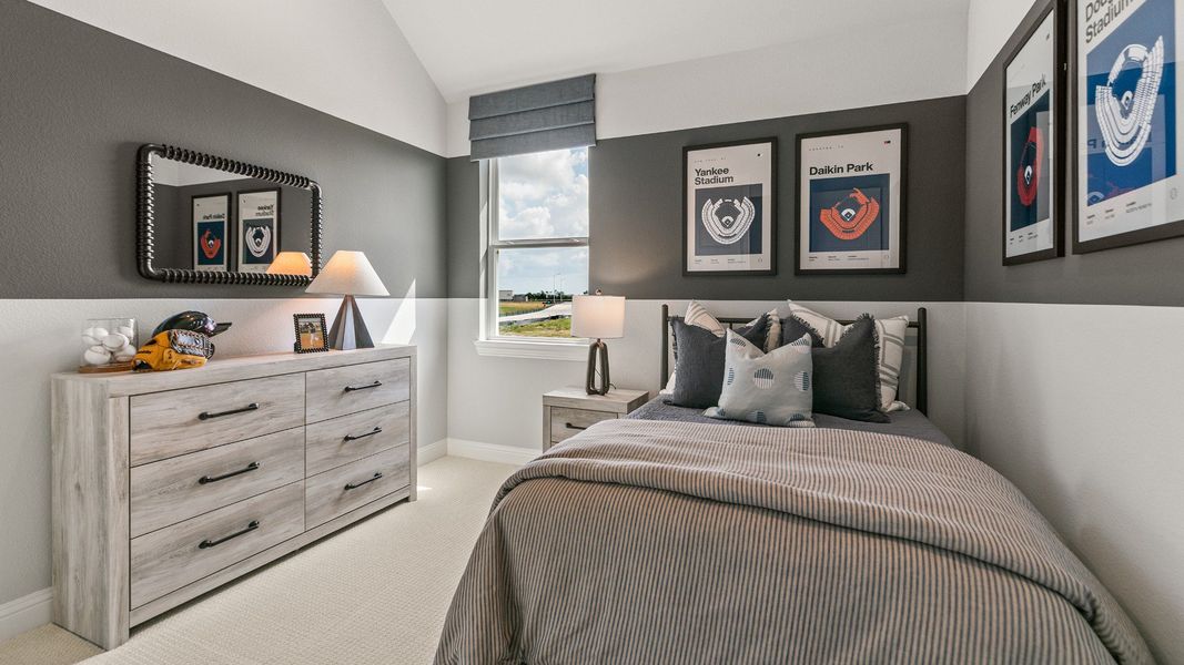 Furnished interior in a model home at Westland Ranch in League City (Image 34). Furnished interior in a model home at Westland Ranch in League City (Image 34).