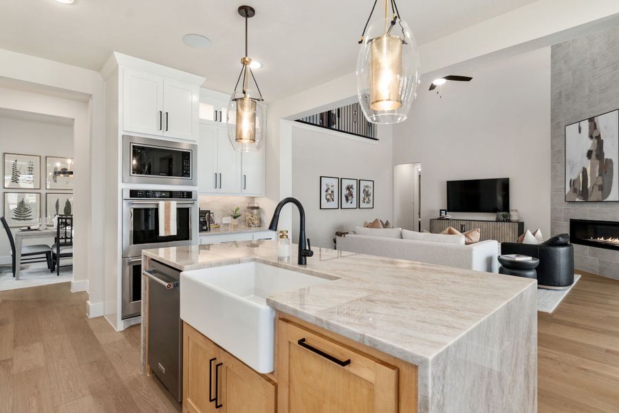 Plan 1687 North Sky 65s Kitchen Photo by American Legend Homes