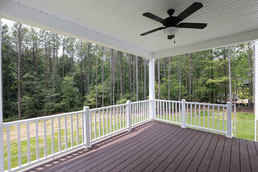 Furnished interior in a model home at The Village at Horse Creek in Graniteville (Image 3).