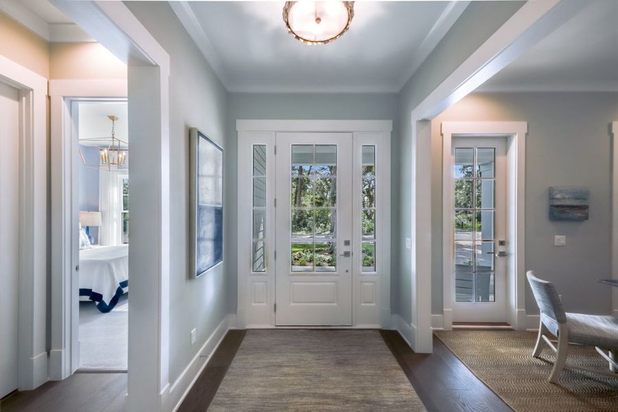 Furnished interior in a model home at Ocean Ridge in St. Augustine Beach (Image 35).