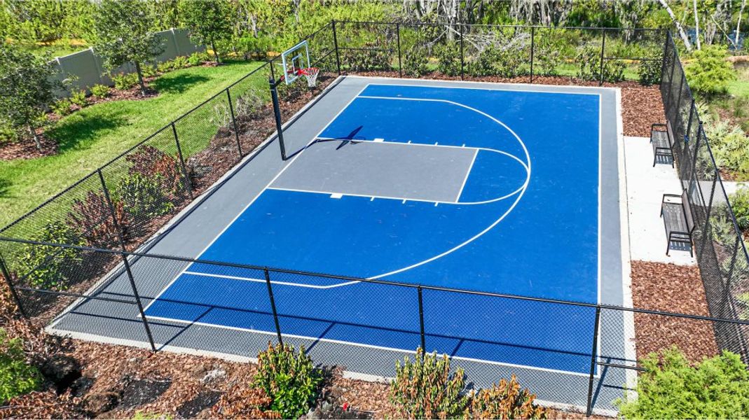 North Park Isle basketball court North Park Isle basketball court