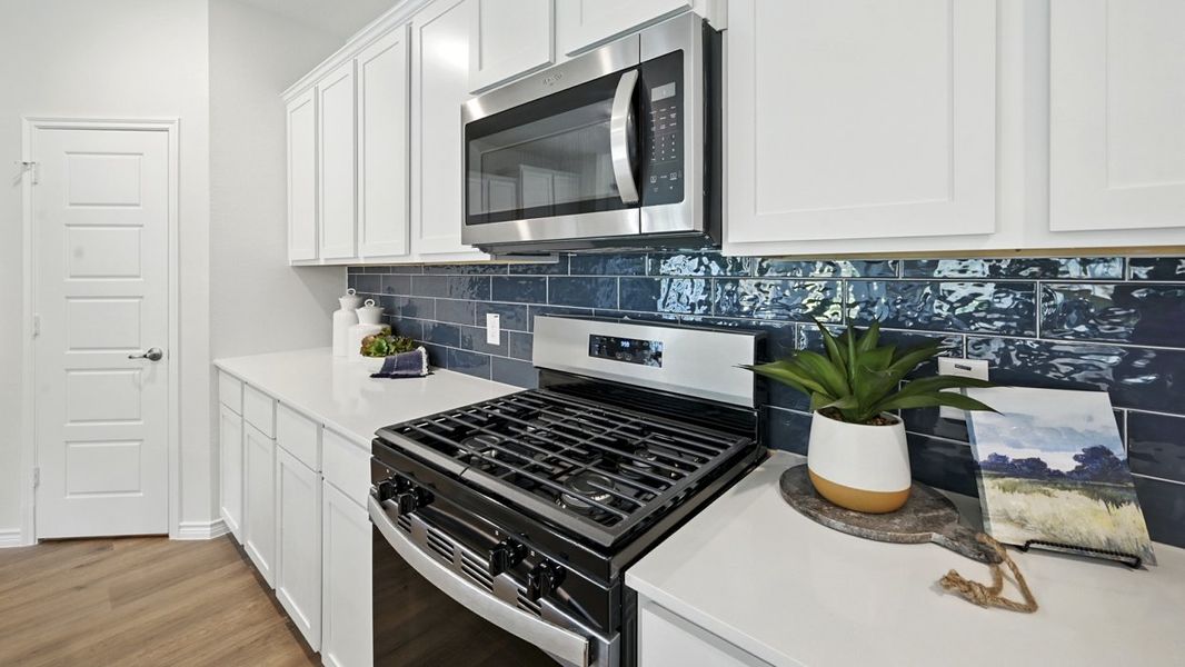 Furnished interior in a model home at Lilybrooke at Legacy Hills in Celina (Image 16).