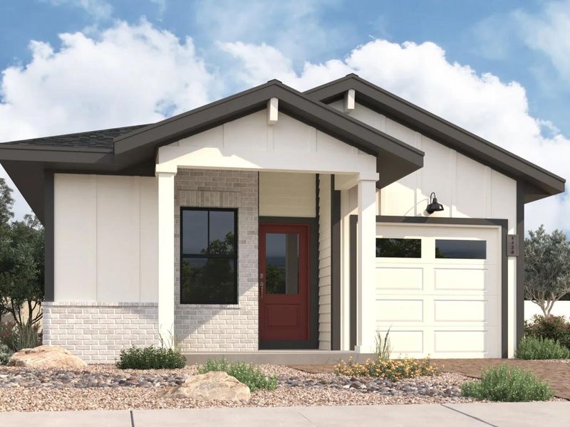 Exterior details of a home in South Ranch Southern Collection, Prescott (Image 8). Exterior details of a home in South Ranch Southern Collection, Prescott (Image 8).