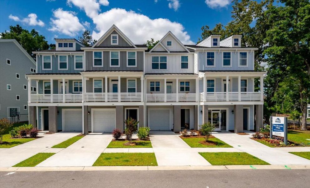 Front exterior of a home in the New Riverside Village community, located in Bluffton, SC (Image 9).